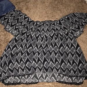 off the shoulder top
